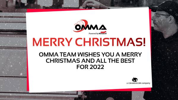 Omma wünscht Ihnen frohe Weihnachten!