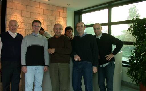 The Omma team in the Limbiate factory