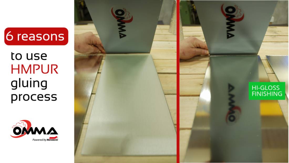 HMPUR coating improves your panels finishing